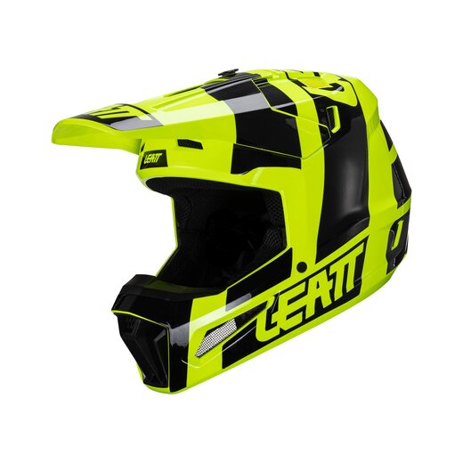 Мотошлем подростковый Leatt Moto 3.5 Junior Helmet (Citrus, L, 2024 (1024060641)) pitbikemarket.ru