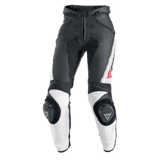 Брюки кож. DELTA PRO C2 PELLE  LADY черные / белые 44 pitbikemarket.ru