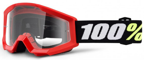 Очки детские 100% Strata Mini Red / Clear Lens (50600-003-02) pitbikemarket.ru