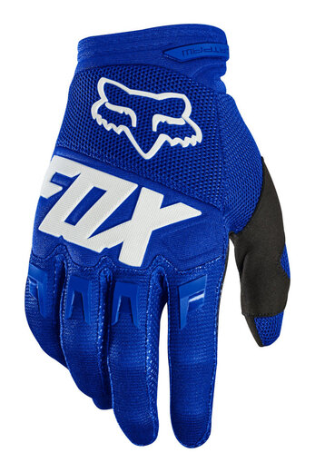 Мотоперчатки Fox Dirtpaw Race Glove Blue/White S (22751-025-S) pitbikemarket.ru
