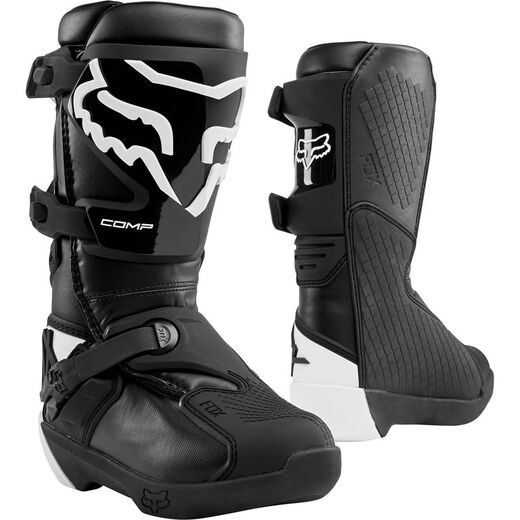Мотоботы подростковые Fox Comp Youth Boot Black 5 (24014-001-5) pitbikemarket.ru
