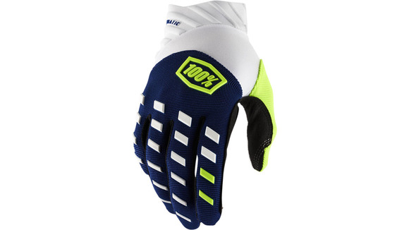 Мотоперчатки 100% Airmatic Glove (Navy/White, L, 2022 (10000-00017)) pitbikemarket.ru