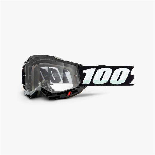 Очки 100% Accuri 2 OTG Goggle Black / Clear Lens (50224-101-01) pitbikemarket.ru