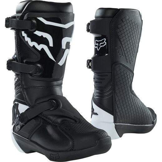 Мотоботы подростковые Fox Comp Youth Boot (2021) Подростковый, Y8, черный, 2021 (27689-001-8) pitbikemarket.ru