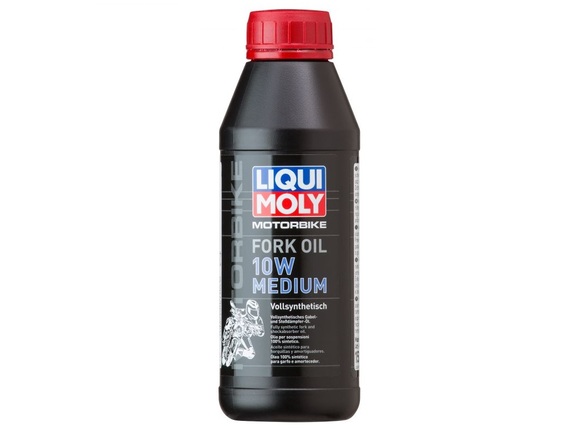 Масло для вилок Liqui Moly Motorrad Fork Oil  10W (синт.) 0,5л , (7599) pitbikemarket.ru