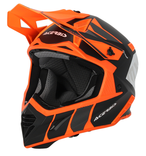 Шлем Acerbis X-TRACK 22-06 Orange-Fluo/Black , XL pitbikemarket.ru