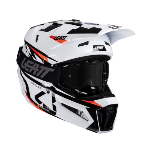 Мотошлем Leatt Moto 3.5 Helmet Kit (White, L, 2025 (1025100543)) pitbikemarket.ru