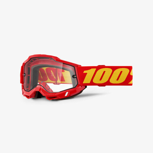 Очки 100% Accuri 2 Enduro Moto Red / Clear pitbikemarket.ru