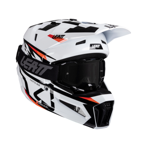 Мотошлем Leatt Moto 3.5 Helmet Kit (White, S, 2025 (1025100541)) pitbikemarket.ru