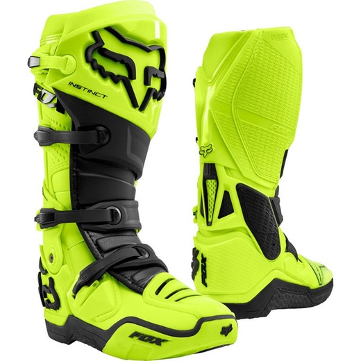 Мотоботы Fox Instinct Boot Flow Yellow, 10, 2021 (24448-130-10) pitbikemarket.ru