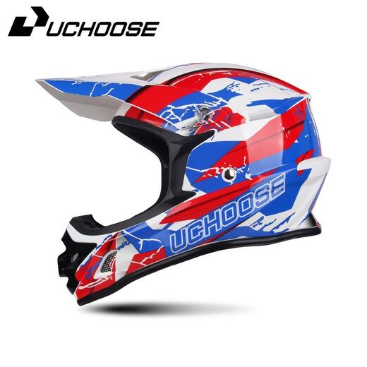 Шлем кроссовый UCHOOSE унисекс, M (в комплекте с очками 100%) pitbikemarket.ru