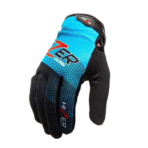 Перчатки мото HIZER / Blue/White (M) мотокросс pitbikemarket.ru