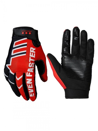 Перчатки для кросса Phoenix AIR ARROW Черный/Красный (XXL) pitbikemarket.ru