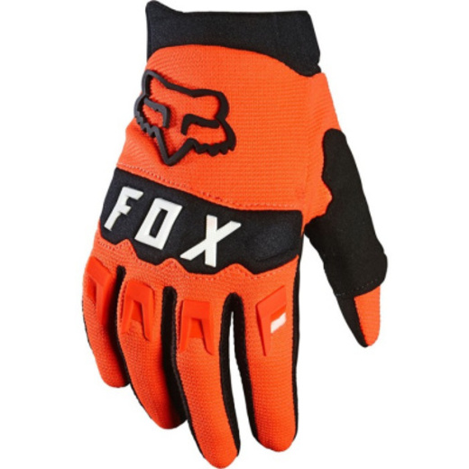 Мотоперчатки подростковые Fox Dirtpaw Youth Glove Подростковый, YM, оранжевый, 2021 (25868-824-YM) pitbikemarket.ru