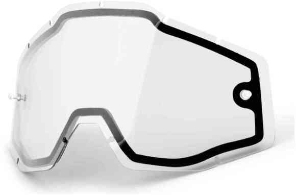 Линза 100% Enduro Dual Lens Clear (51005-010-02) pitbikemarket.ru